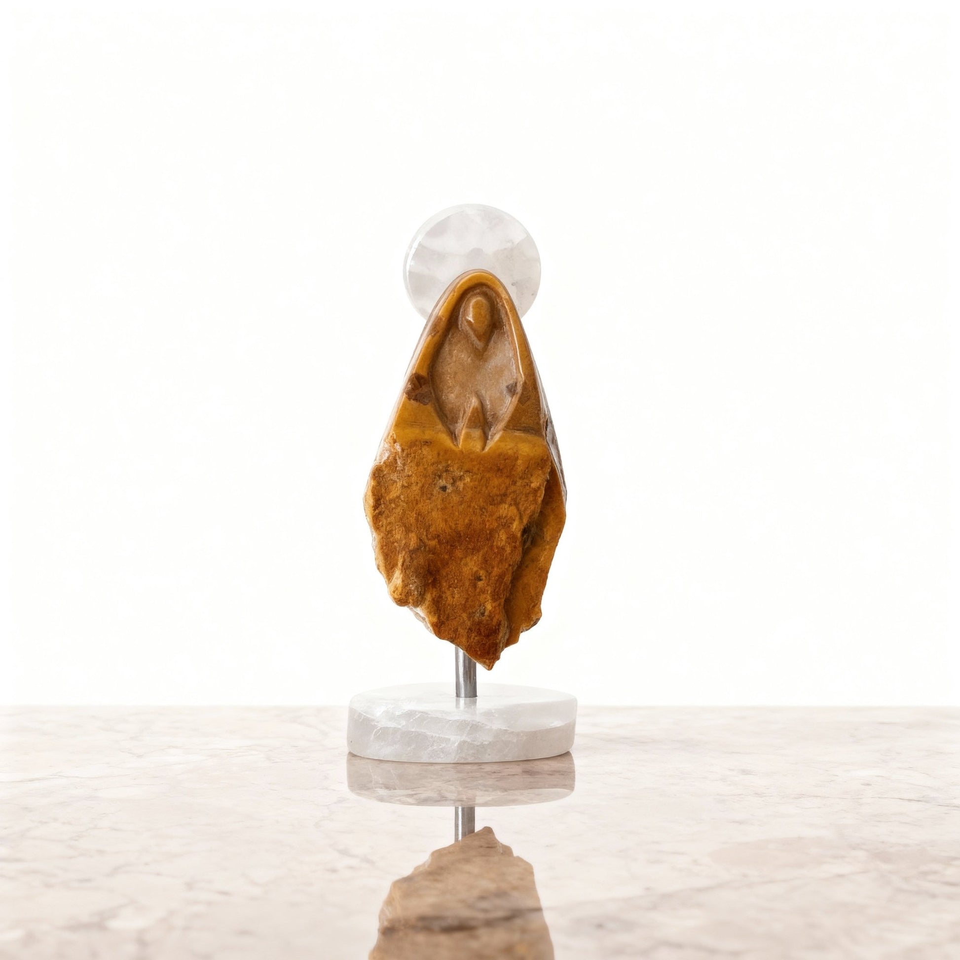 Nossa Senhora — Ed. Limitada em Selenita e Jaspe - Sensí