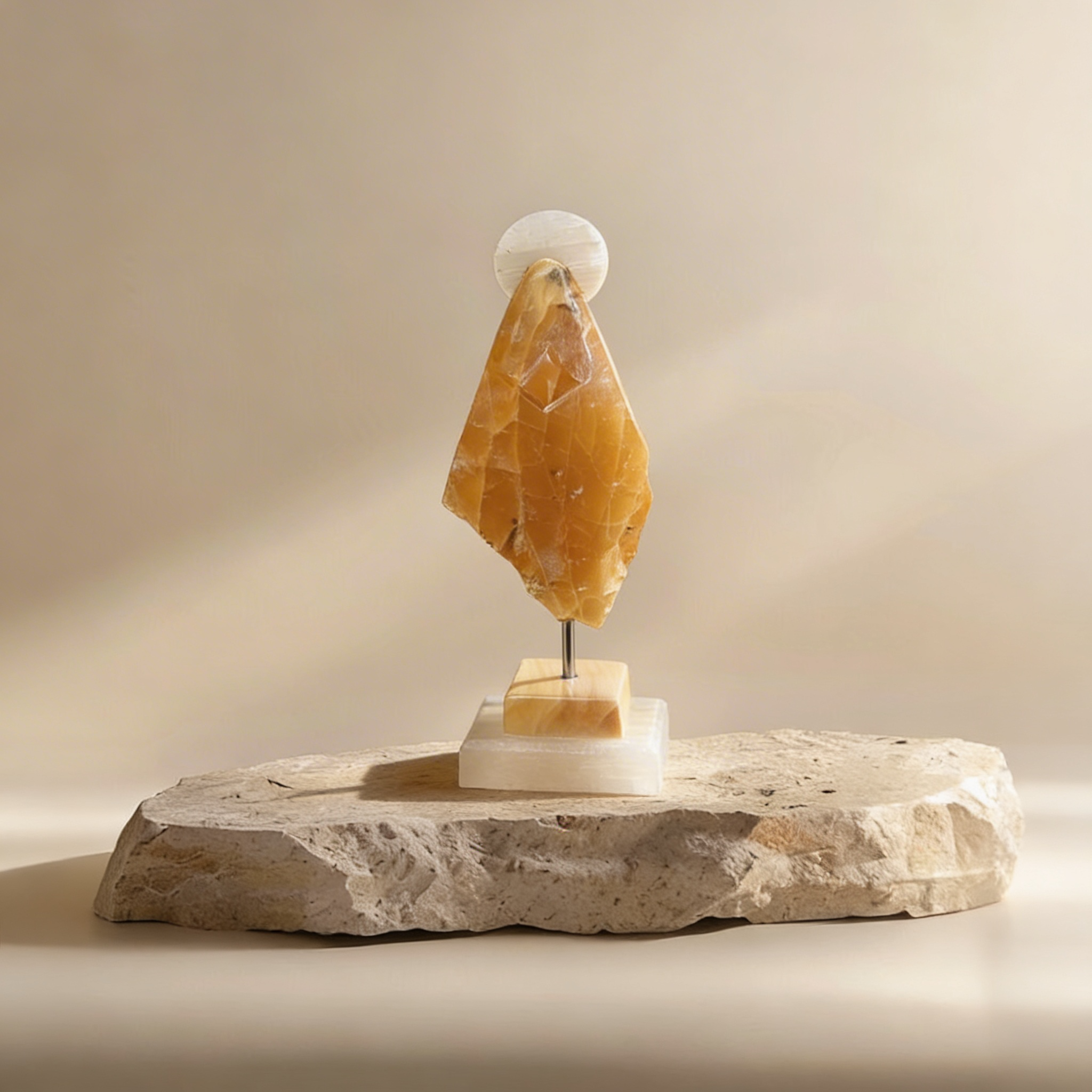 Imagem Sagrada Nossa Senhora Ponto de Paz (19cm)