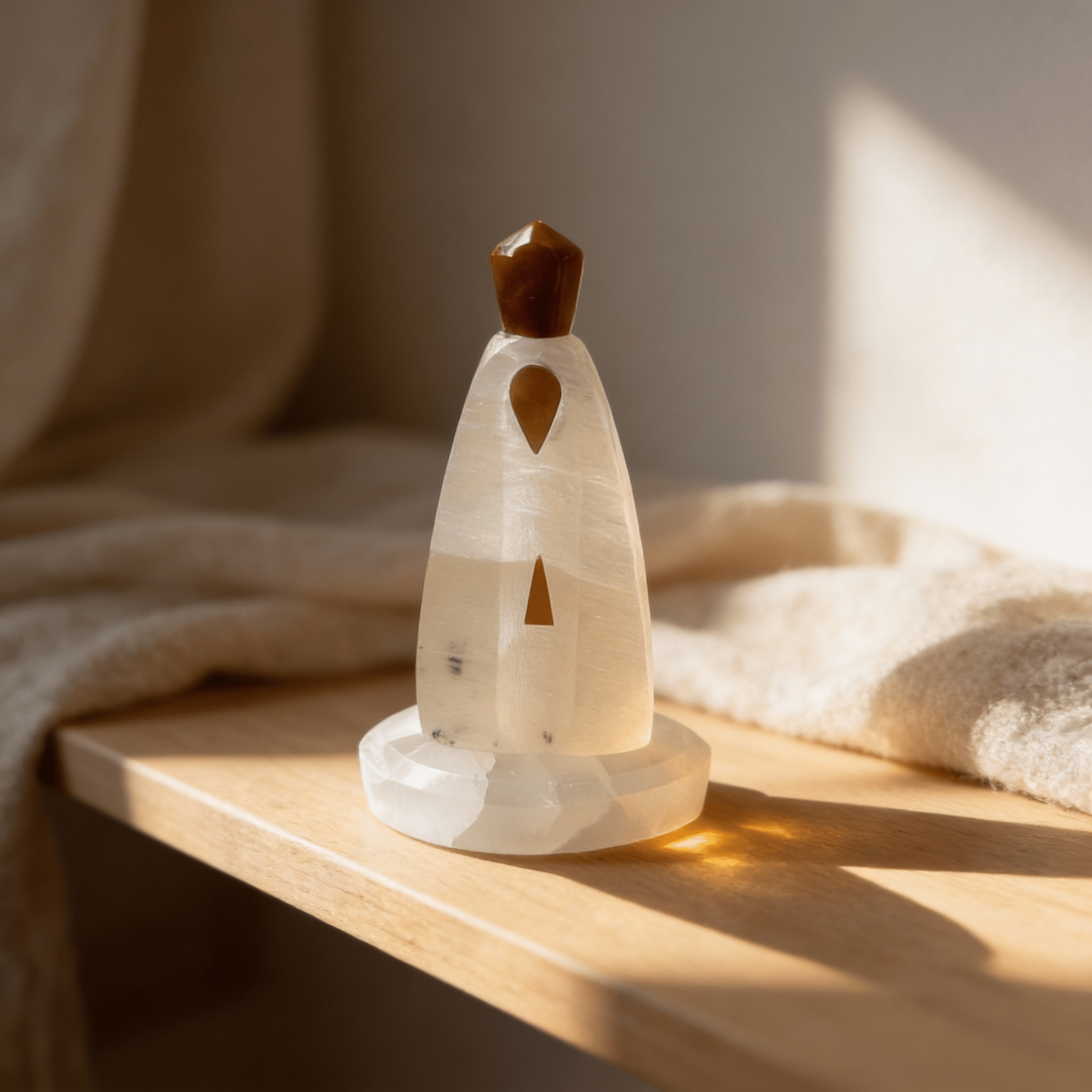 Imagem de Nossa Senhora Aparecida • Escuta (10cm) - Sensí