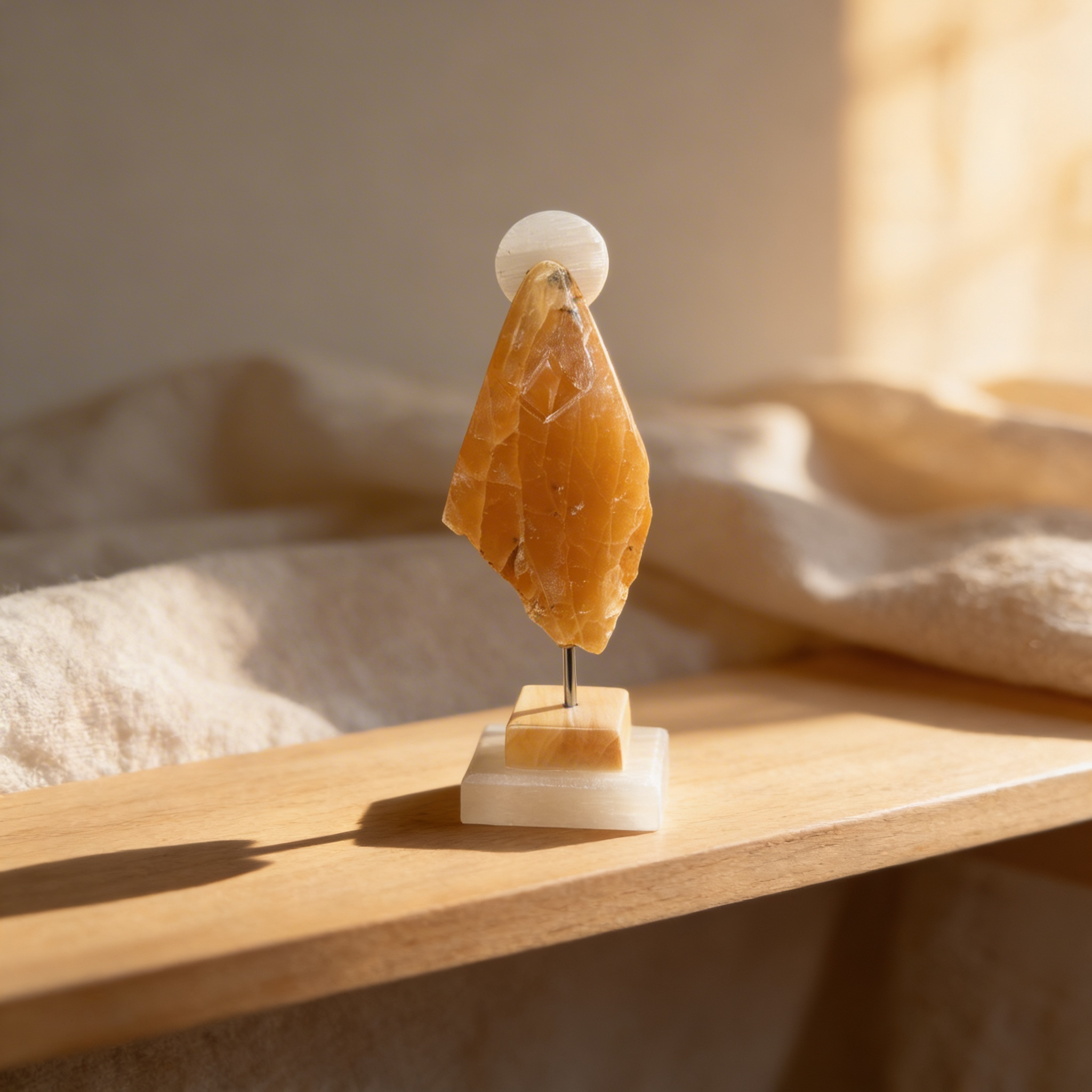 Imagem Sagrada Nossa Senhora Ponto de Paz (19cm)