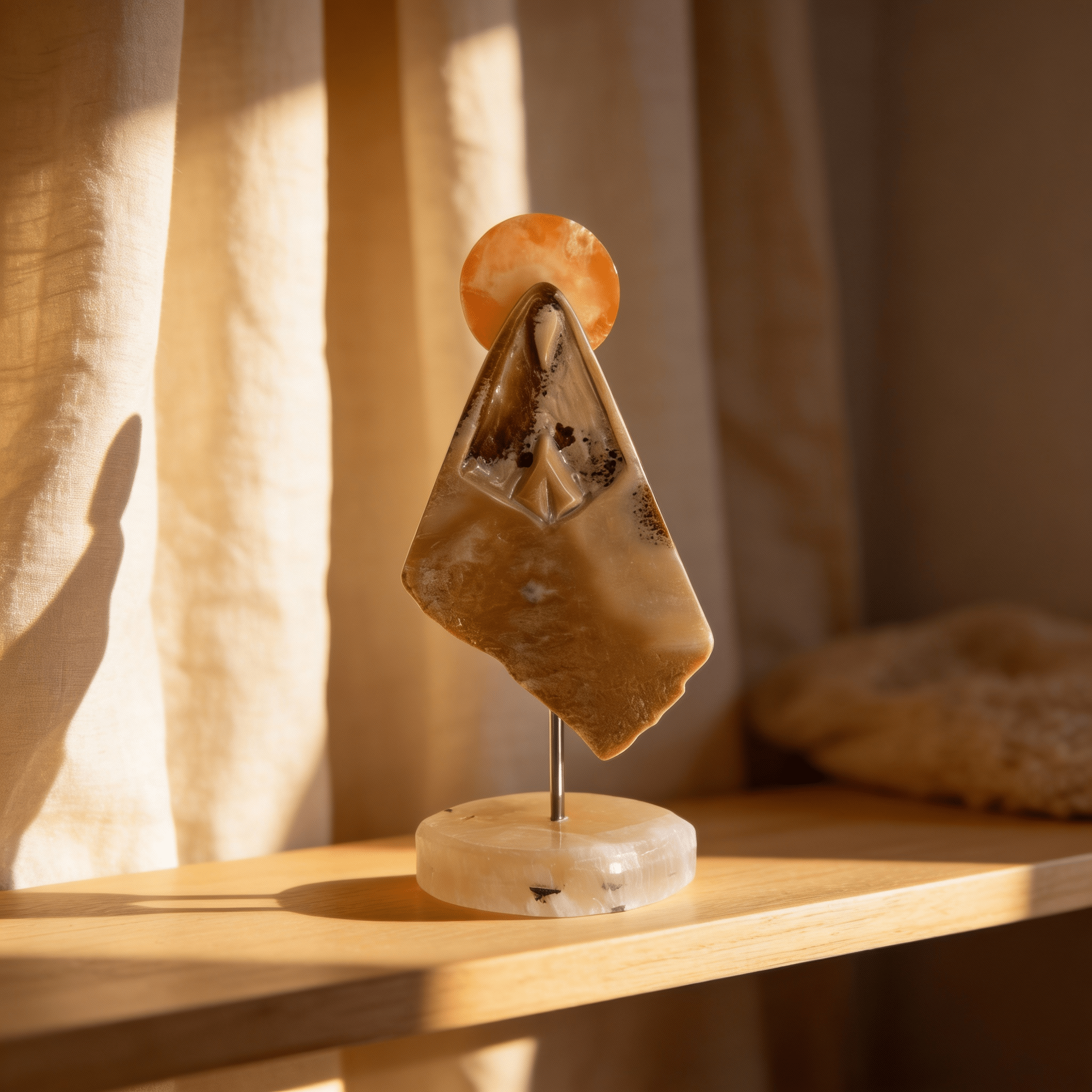 Imagem Sagrada Nossa Senhora Promessa Sagrada (19cm) - Sensí