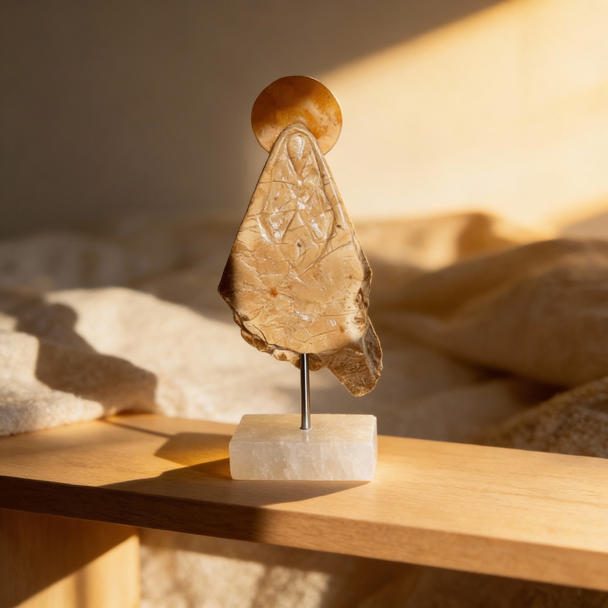 Imagem Sagrada Nossa Senhora Paz suprema (19cm) - Sensí