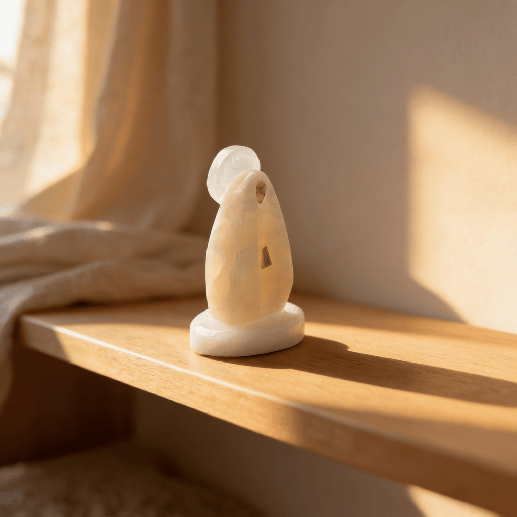 Imagem Sagrada de Nossa Senhora Luz do olhar(10cm) - Sensí