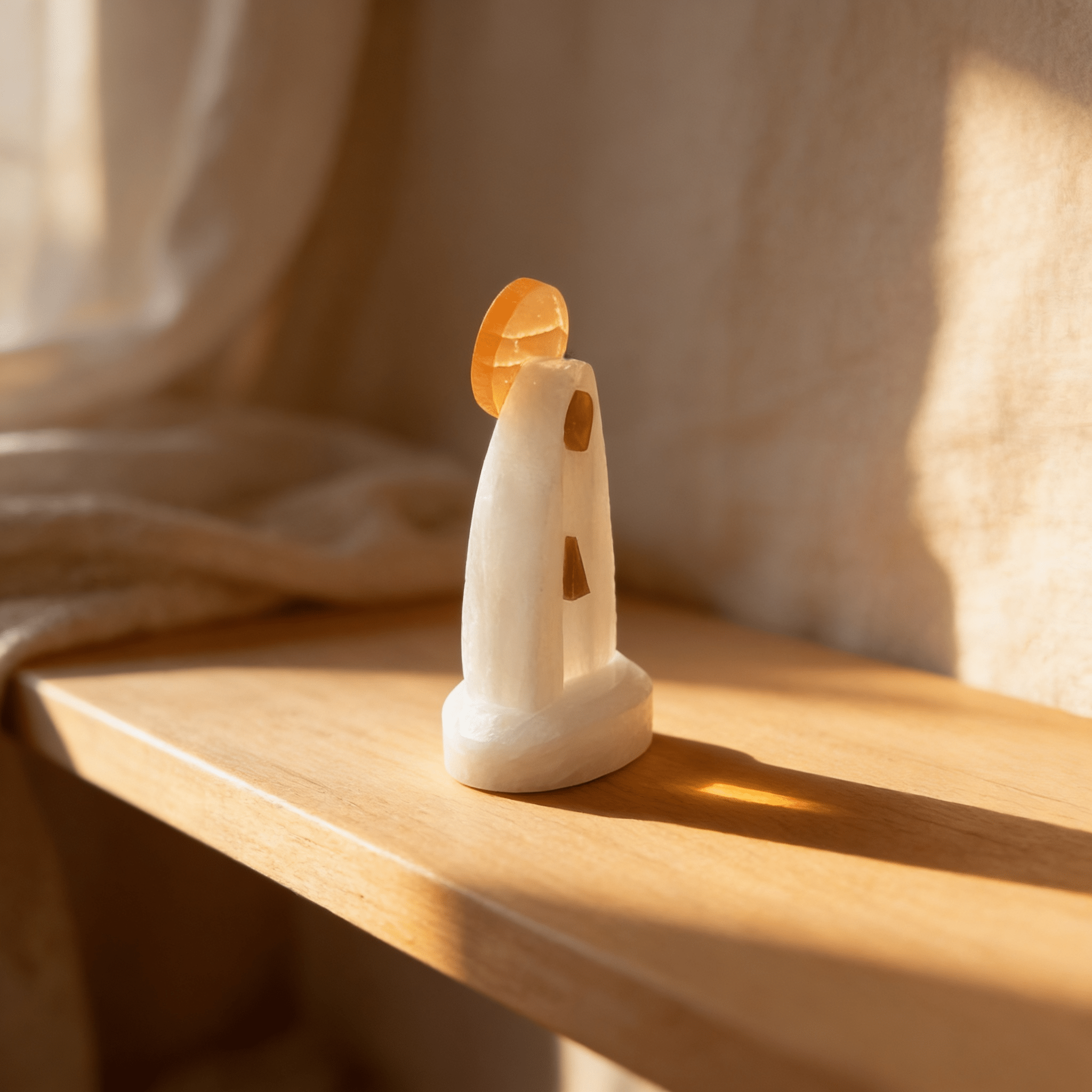 Imagem Sagrada de Nossa Senhora Firme Crença (10cm) - Sensí