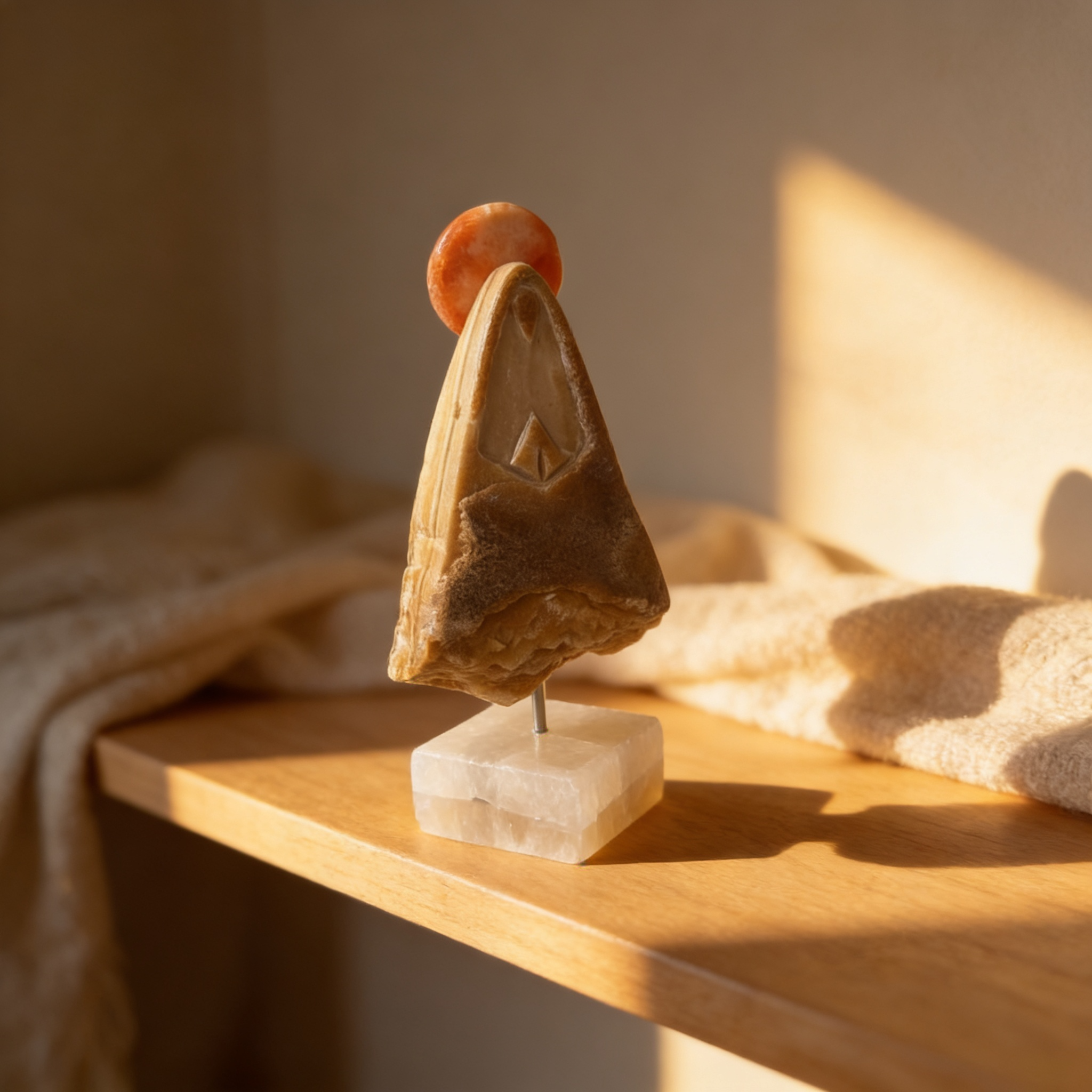 Imagem Sagrada Nossa Senhora Testemunho (19cm)