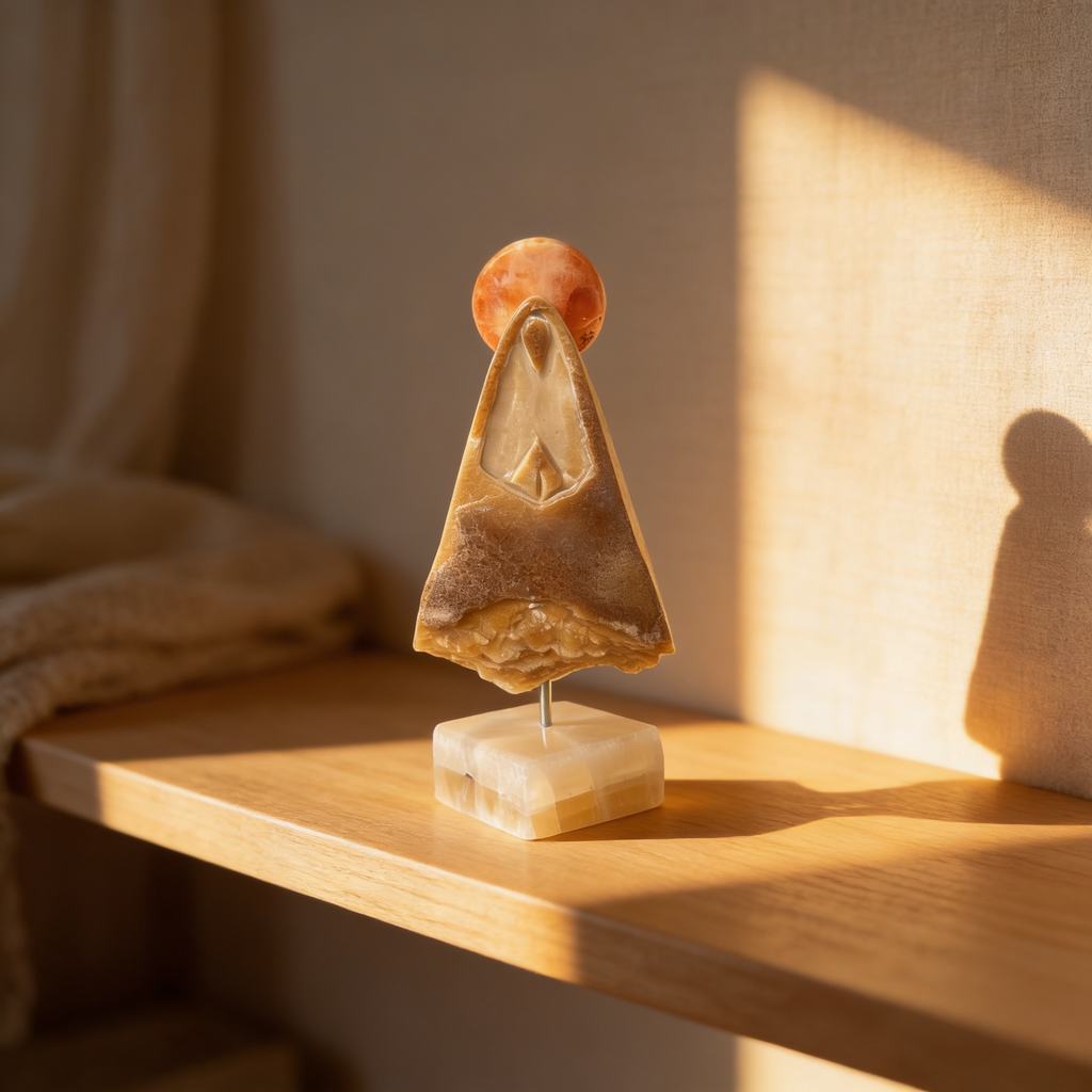 Imagem Sagrada Nossa Senhora Testemunho (19cm)