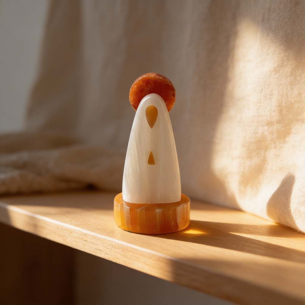 Imagem Sagrada de Nossa Senhora Cumprimento (10cm)