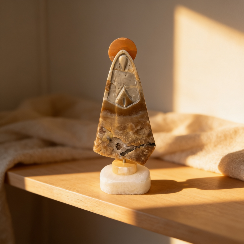 Imagem Sagrada Nossa Senhora Suficiência (19cm)