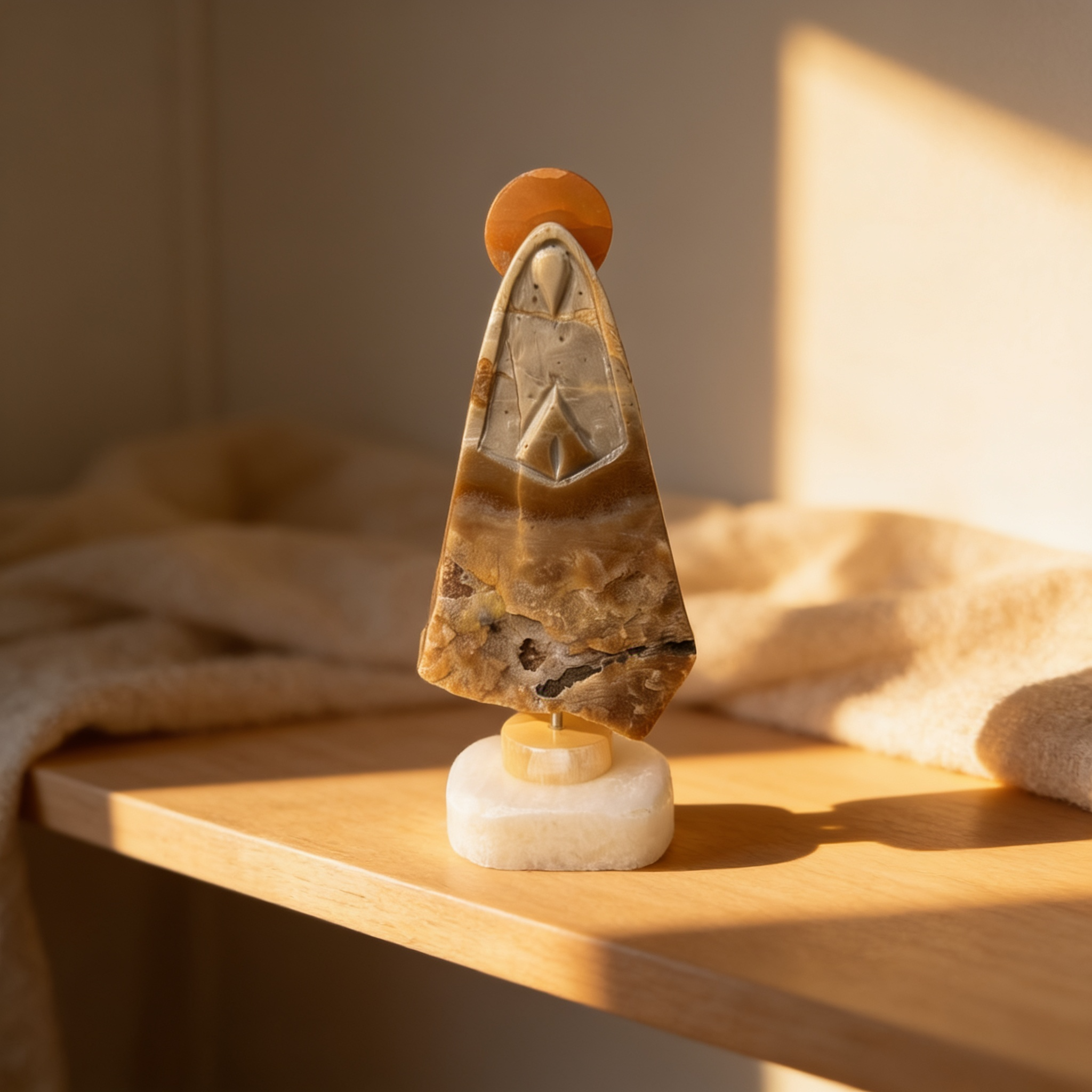 Imagem Sagrada Nossa Senhora Suficiência (19cm)