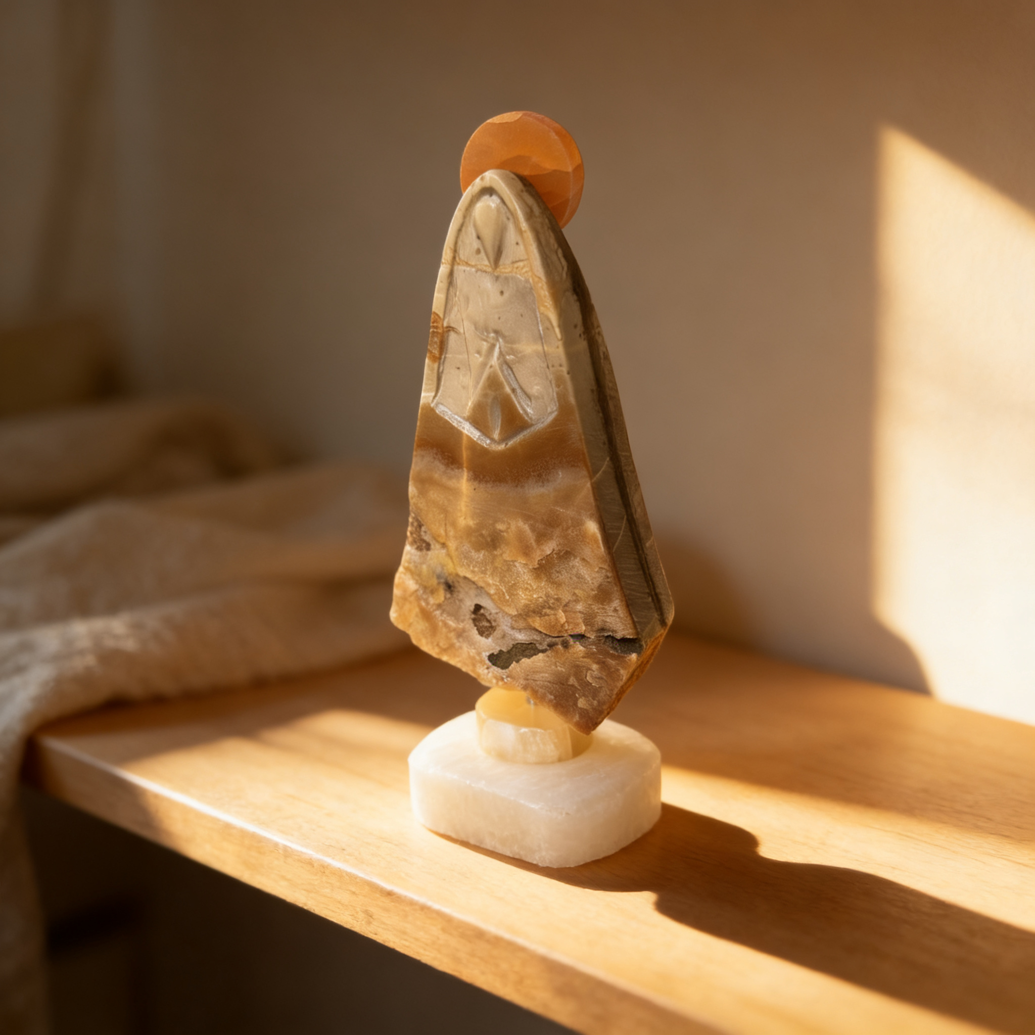 Imagem Sagrada Nossa Senhora Suficiência (19cm)