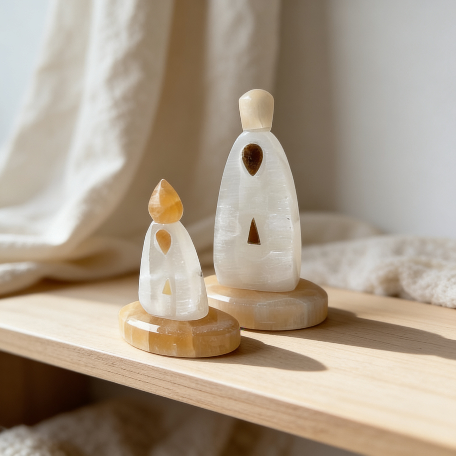 Imagens de Nossa Senhora • Laços (10cm e 7cm)